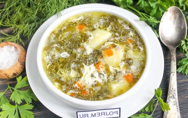 Щавелевый суп, пошаговый рецепт с фото